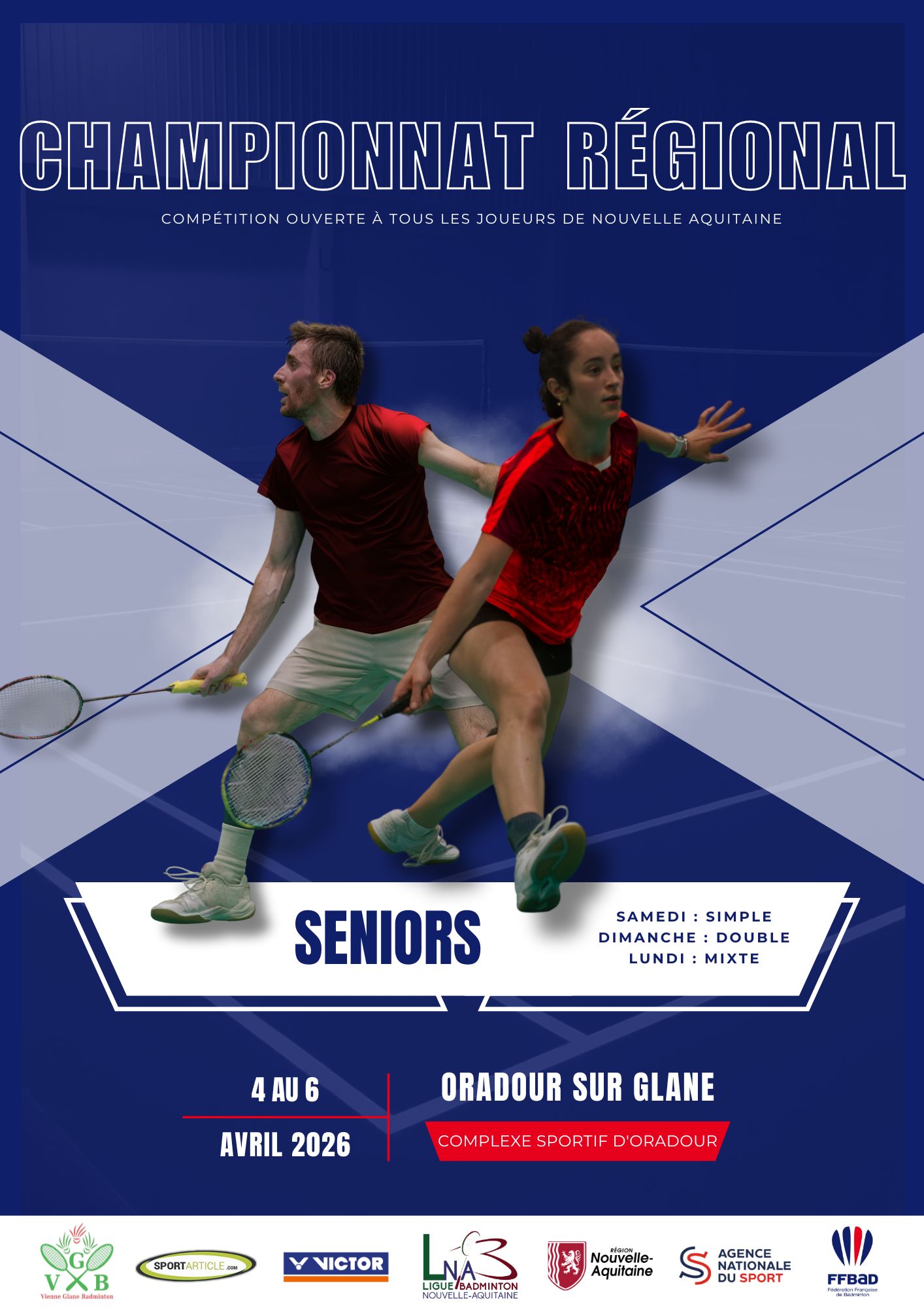 Championnat Régional NAQU - Seniors 2026 - Ecobad